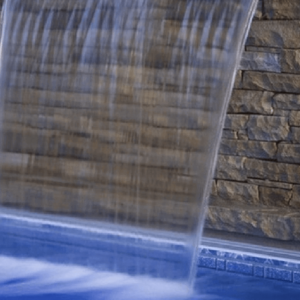 Wasserfall-Auslauf PB-300-150, 4W LED
