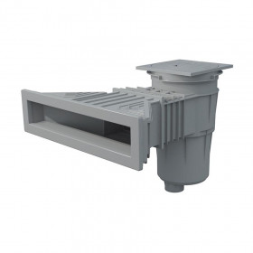 Astralpool Skimmer 17,5 l SLIM, hellgrau