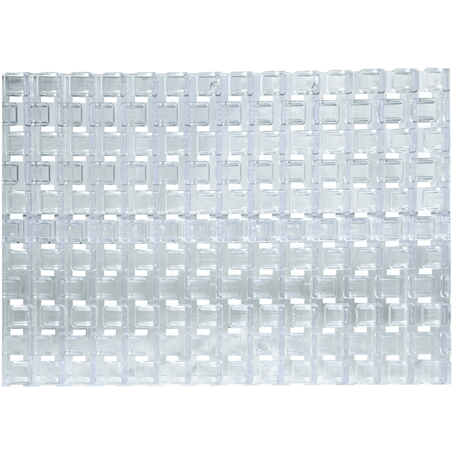 Überlauf-Eckelement Square – Transparent 90º 245mm